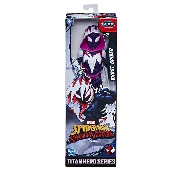 Boneca Venom Ghost - Spider - Titan Hero Series - Hasbro