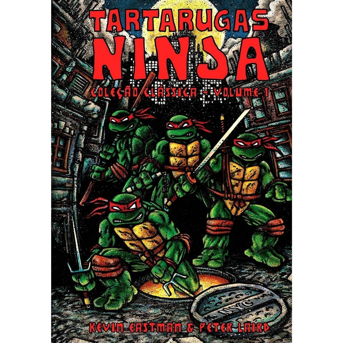 Tartarugas Ninja: Coleção Clássica Vol.1 - Pipoca e Nanquim