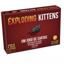 Exploding Kittens - Jogo de Cartas - Galápagos