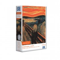 Quebra-Cabeça Nano 500 peças - Edvard Munch: O Grito - Toyster