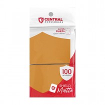 Sleeves Central Shield Matte - Laranja Pastel (CS11007)