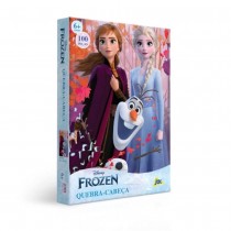 Quebra-Cabeça 100 peças Encapado Frozen - Toyster
