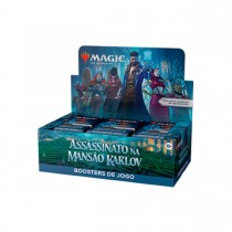 Magic The Gathering Caixa Booster de Jogo Assassinato na Mansão Karlov - (PT) - Wizards