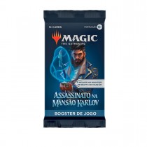 Magic The Gathering Booster de Jogo Assassinato na Mansão Karlov - (EN) - Wizards
