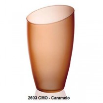 Vaso Diagonal Caramelo  - Luvidarte