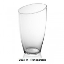 Vaso Diagonal Transparente - Luvidarte