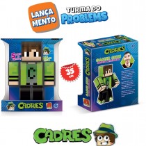 Boneco Cadres Turma do Problems - Grande - 35cm - Minecraft - Algazarra 