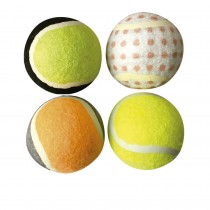 Brinquedo para Cachorro Bolinha de Tennis 4,8 cm Sortida - Sap