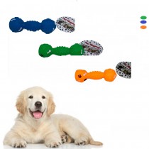 Brinquedo Mordedor Halteres Patinhas para Cães 18 cm - Pet Shopping