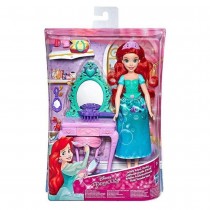 Boneca Disney Princesas Penteadeira Real da Ariel - Hasbro 