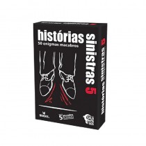 Black Stories: Histórias Sinistras 5 - Jogo de cartas - Galápagos