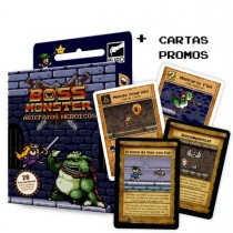 Boss Monster: Artefatos Heróicos (+Cartas Promo) - Jogo de Cartas - Buró
