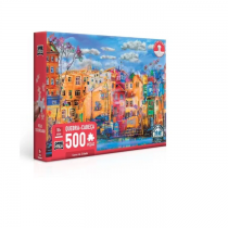 Quebra-cabeça 500 peças Cores Da Cidade - Toyster
