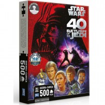 Quebra-cabeça 500 peças Star Wars - O Retorno De Jedi - Edição Especial 40 Anos –Toyster