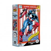 Quebra-cabeça Nano 500 peças - Capitão América - Super Heroes - Marvel Comics - Toyster