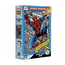 Quebra-cabeça Nano 500 peças - Homem Aranha- Super Heroes - Marvel Comics - Toyster