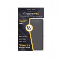 Sleeves Small 61x 89mm  c/ 60  Preto - Ultimate Pro