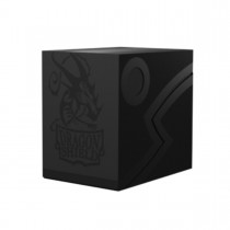 Deck box Double Shell - Shadow Black - Dragon Shield (AT30624) - Dragon shield