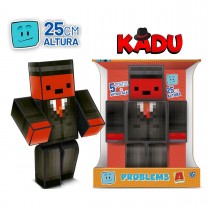 Boneco Kadu Turma do Problems - Pequeno - 25cm - Minecraft - Algazarra 