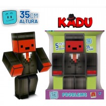 Boneco Kadu Turma do Problems - Grande - 35cm- Minecraft - Algazarra 