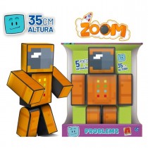 Boneco Zoom Turma do Problems - Grande - 35cm- Minecraft - Algazarra 