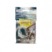 Dragon Shield Perfect Fit Clear 100 Sleeves Size Standard - Central