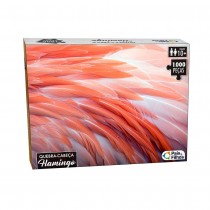 Quebra-Cabeça 1000 peças Flamingo - Pais e Filhos