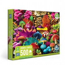 Quebra-Cabeça 500 peças Netureza Estranha - Fungos Fantásticos - Toyster