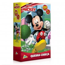 Quebra Cabeça 200 Peças -  Mickey - Toyster