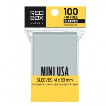 Sleeve Classic: Mini Usa 41x63mm - Redbox