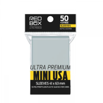 Sleeve Ultra Premium: Mini Usa 41x63mm - Redbox