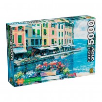 Quebra-Cabeça 5000 peças Vista em Portofino - Grow