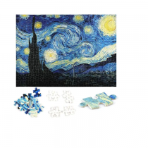 Puzzle 1000 Pçs Van Gogh A Noite Estrelada - Toyster