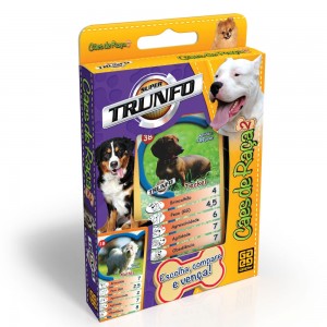 Super Trunfo Cães de Raça 2 - Jogo de Cartas - Grow