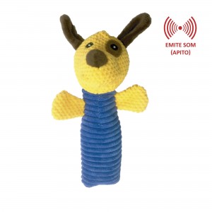 Brinquedo de Pelúcia para Cachorro - Animais Sortidos 19 cm - Sap