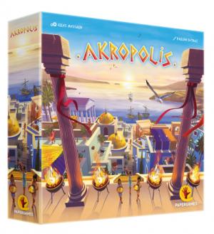 Akropolis - Jogo de Tabuleiro - Papergames