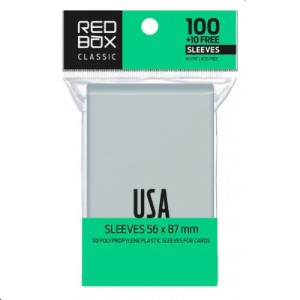 Sleeve Classic: Usa 56x87mm - Redbox